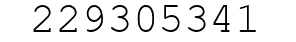Number 229305341.