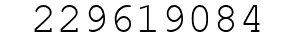 Number 229619084.