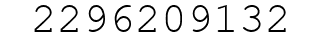 Number 2296209132.