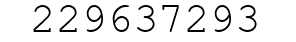 Number 229637293.