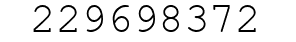 Number 229698372.