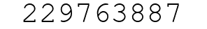 Number 229763887.