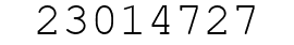 Number 23014727.
