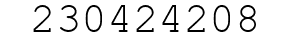 Number 230424208.