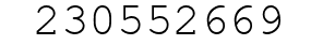 Number 230552669.