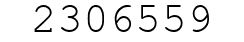 Number 2306559.