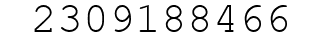 Number 2309188466.