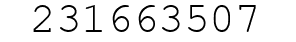 Number 231663507.