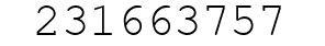 Number 231663757.