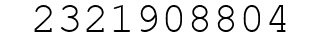 Number 2321908804.