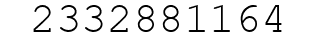 Number 2332881164.