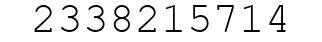 Number 2338215714.