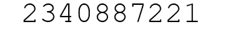 Number 2340887221.