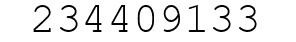 Number 234409133.