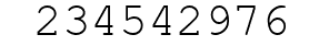 Number 234542976.