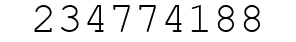 Number 234774188.