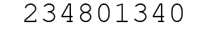 Number 234801340.