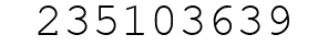 Number 235103639.