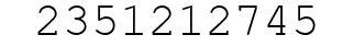 Number 2351212745.