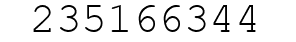 Number 235166344.