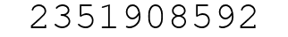 Number 2351908592.