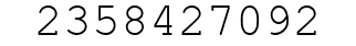 Number 2358427092.