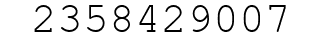 Number 2358429007.