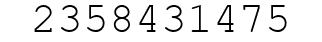 Number 2358431475.