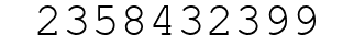 Number 2358432399.