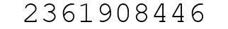 Number 2361908446.