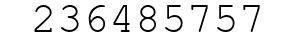 Number 236485757.