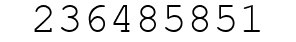 Number 236485851.