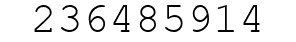 Number 236485914.
