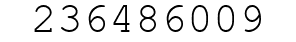 Number 236486009.