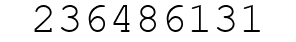 Number 236486131.