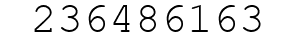 Number 236486163.