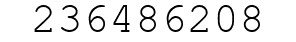 Number 236486208.
