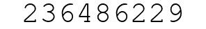 Number 236486229.
