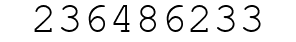 Number 236486233.