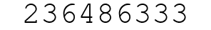 Number 236486333.