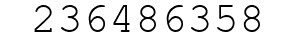 Number 236486358.