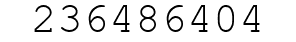 Number 236486404.