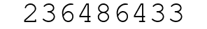 Number 236486433.