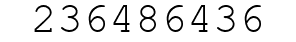 Number 236486436.
