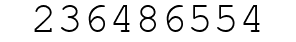 Number 236486554.
