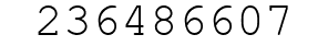 Number 236486607.