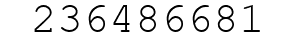 Number 236486681.