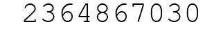 Number 2364867030.