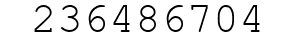 Number 236486704.