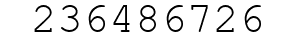 Number 236486726.
